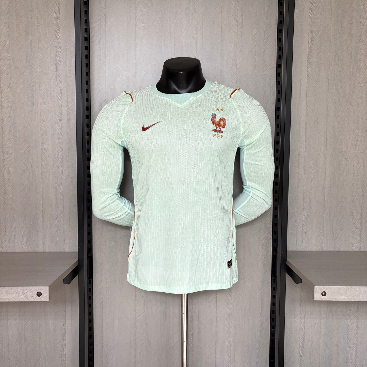 2026 France Away Long Sleeve Jersey (Players Version)