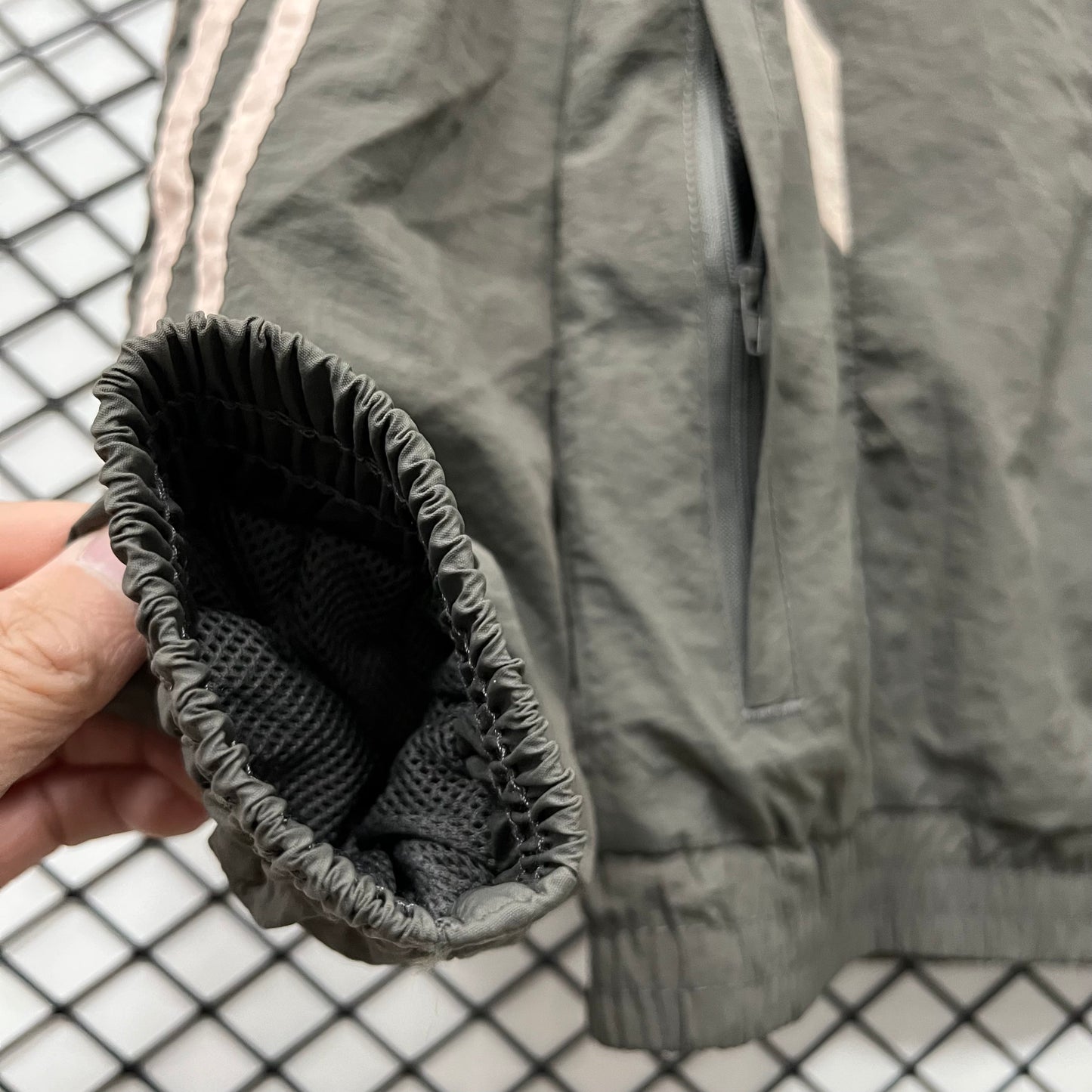 Real Madrid Grey Windbreaker