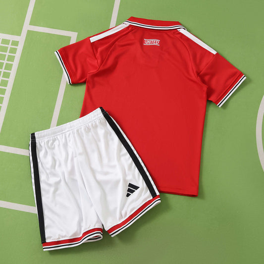 26/27 Manchester United Home Kids Kit