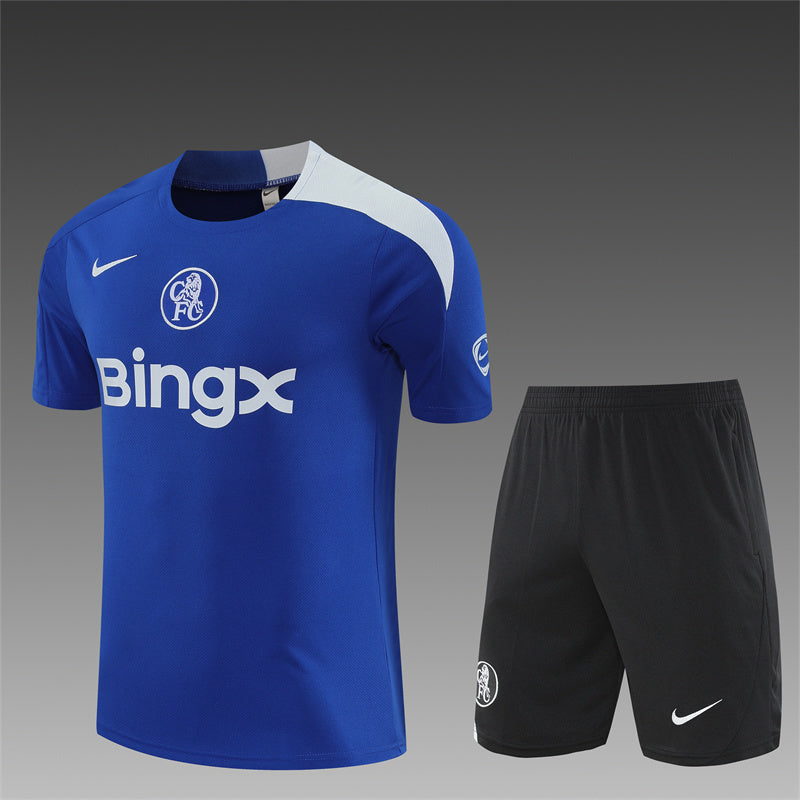 Chelsea T90 Blue Shorts Training Set