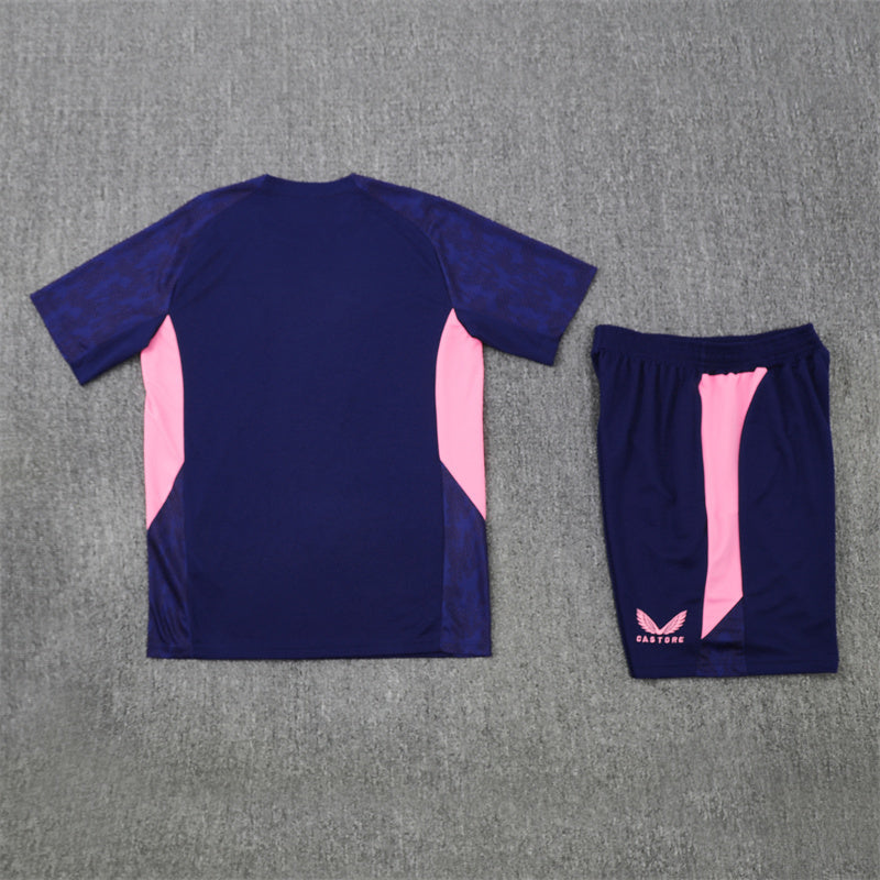25/26 Feyenoord Blue/Pink Shorts Training Set