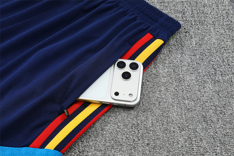 Spain Blue Shorts Training Set