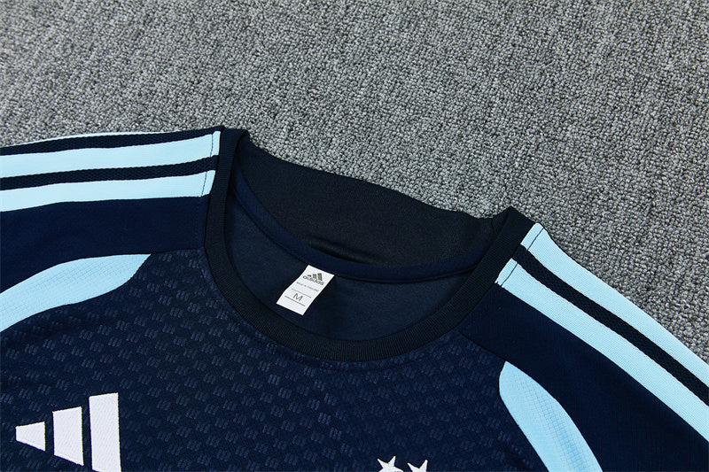 Argentina Dark Blue Shorts Training Set
