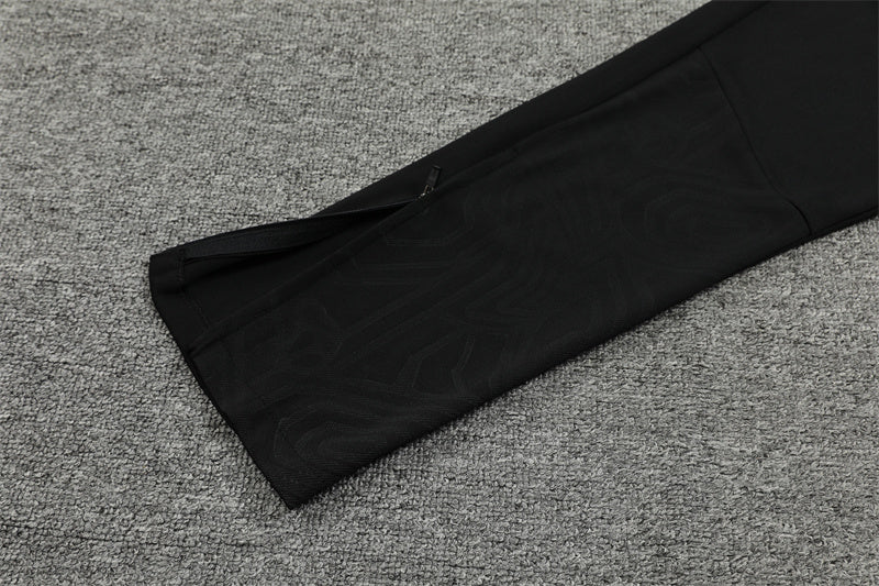 24/25 Borussia Dortmund Black 1/4 Zip Tracksuit