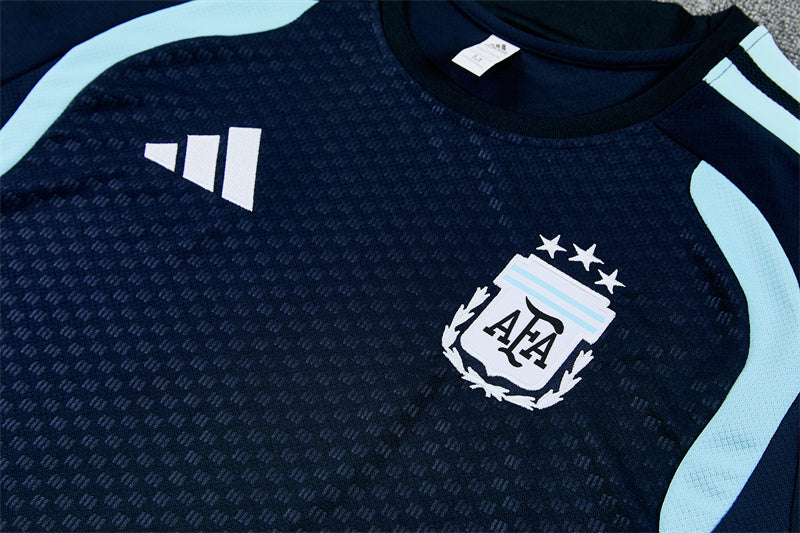 Argentina Dark Blue Shorts Training Set