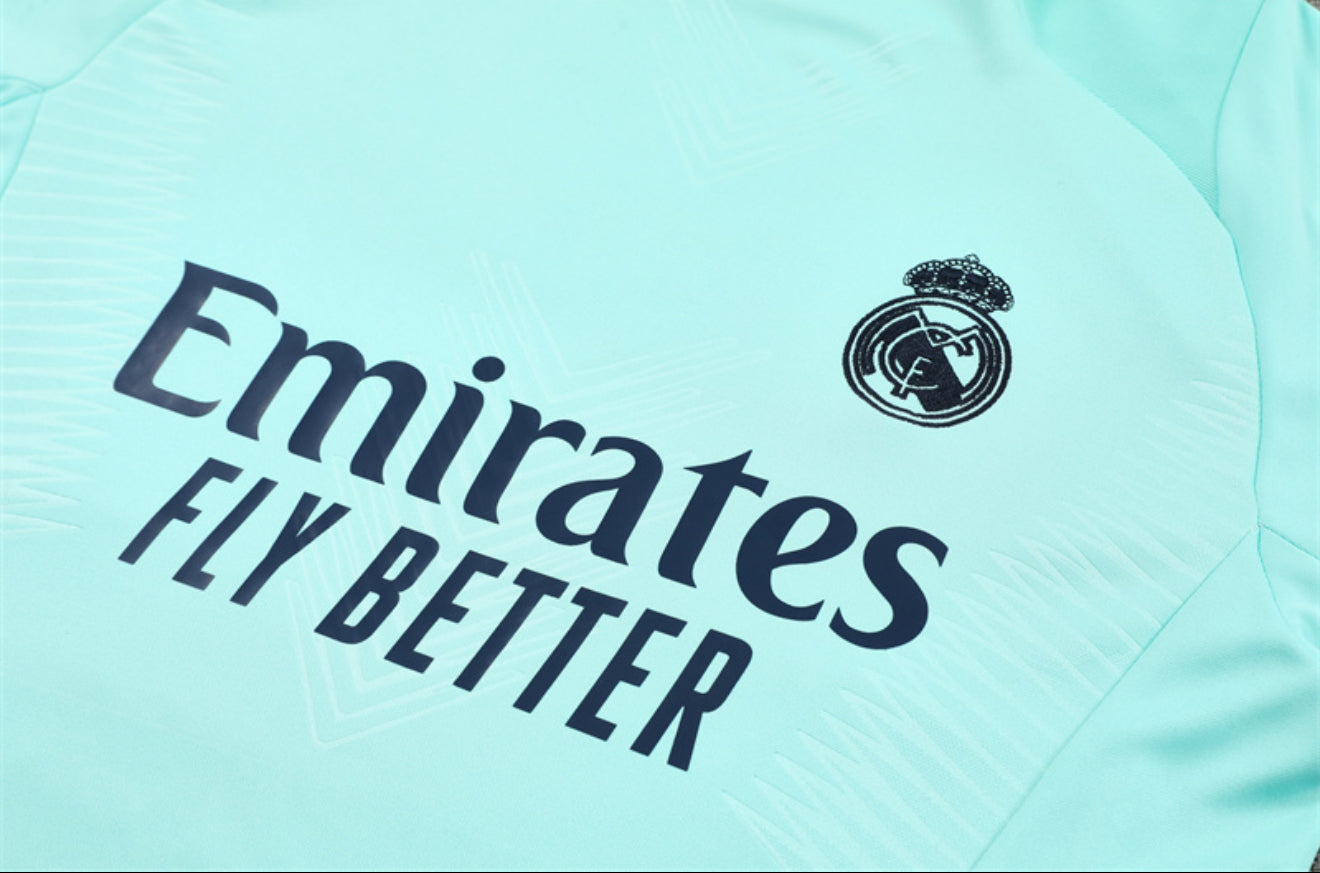 24/25 Real Madrid Light Blue Tracksuit