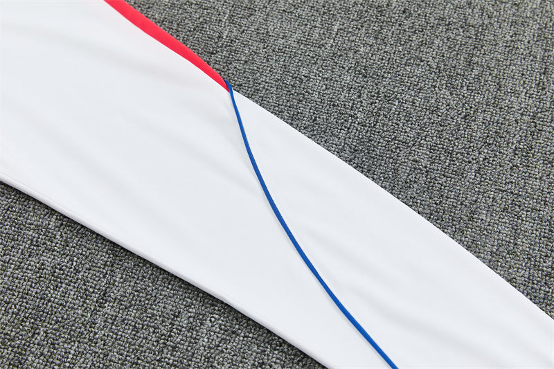 26/27 PSG White, Black And Red 1/4 Zip Tracksuit