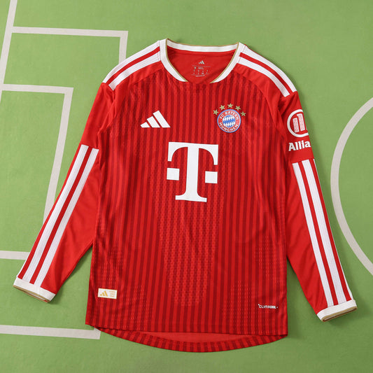 26/27 Bayern Munich Home Jersey (Long Sleeved)