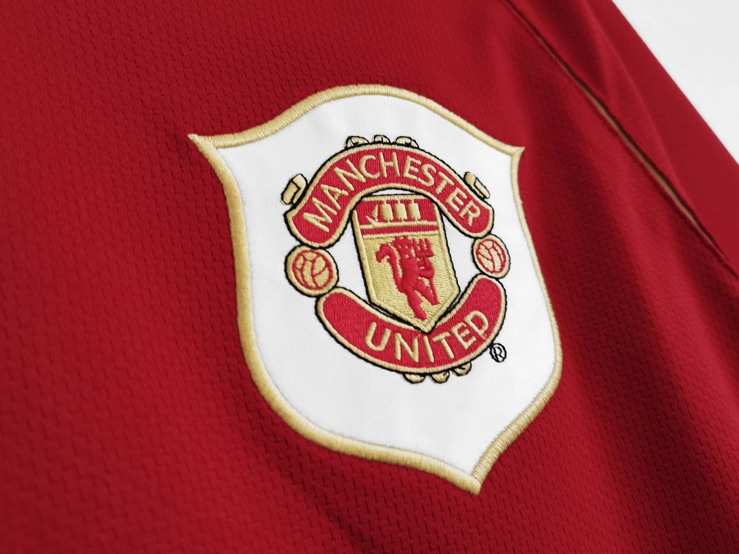 06/07 Manchester United Retro Home Jersey (Long Sleeve)