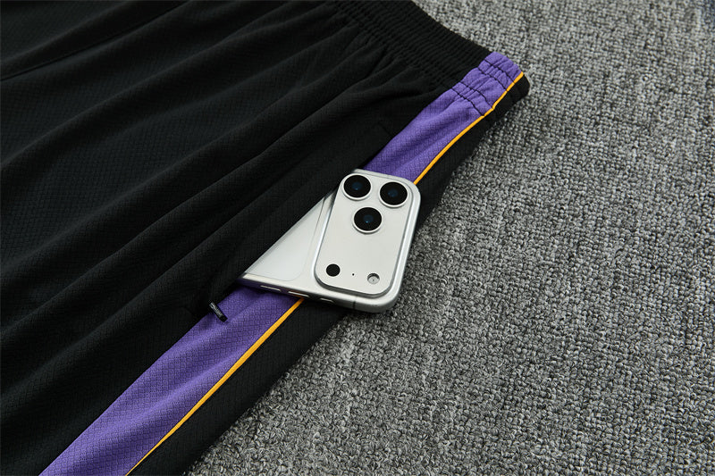 Barcelona x Kobe Bryant Black/Purple Shorts Set