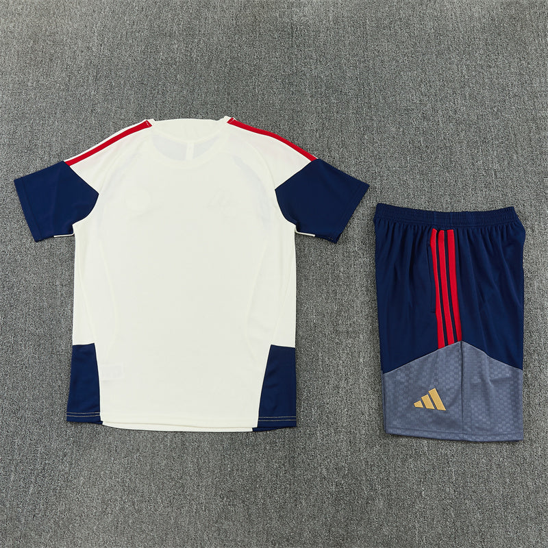 26/27 FC Bayern Munich Cream/Navy Short Training Set