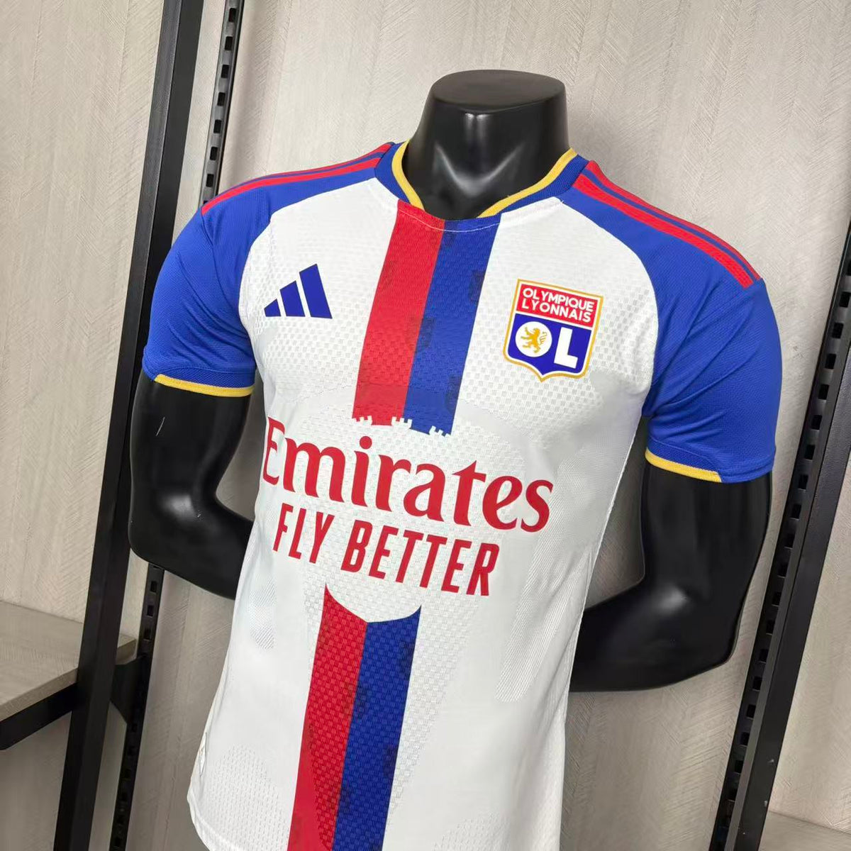 26/27 Olympic Lyon Home Jersey (Players Version)