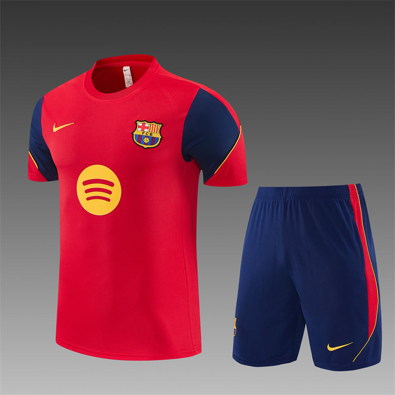 26/27 Barcelona Red/Blue Shorts Training Set
