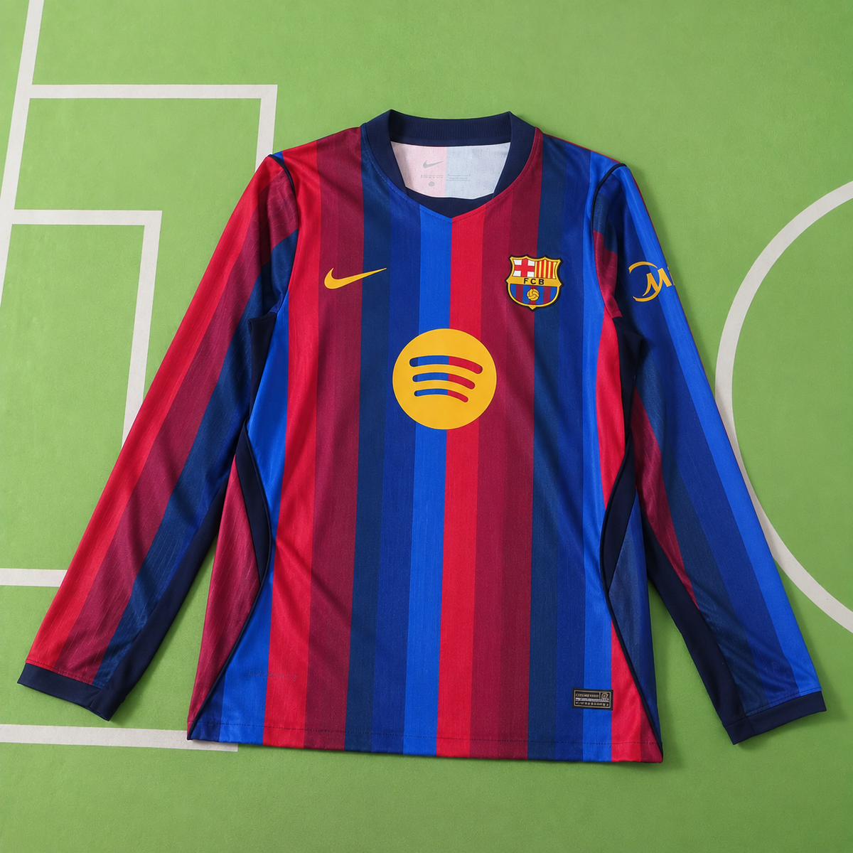 26/27 Barcelona Home Jersey (Long Sleeved)