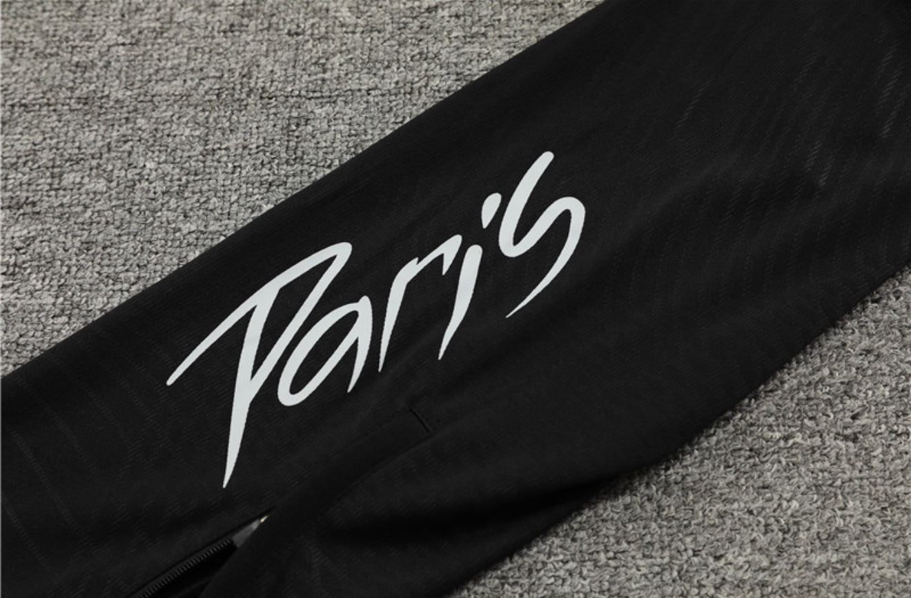 23/24 Jordan x PSG Grey Camo 1/4 Zip Tracksuit