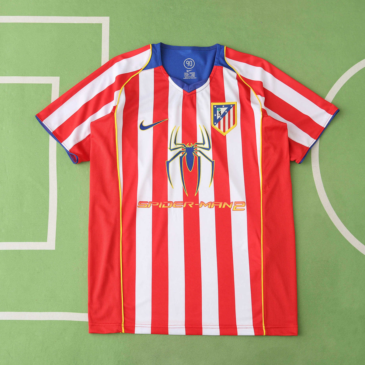 04/05 Atletico Madrid Retro Home Jersey