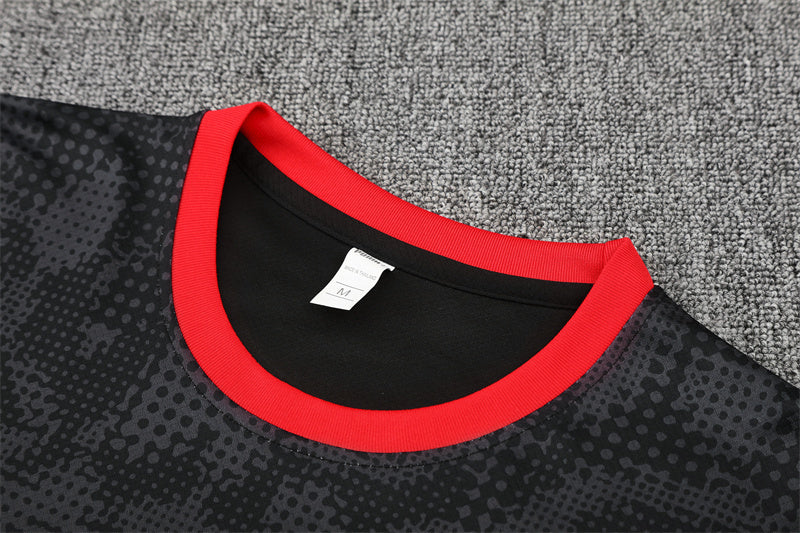 25/26 AC Milan Black/Red Shorts Training Set