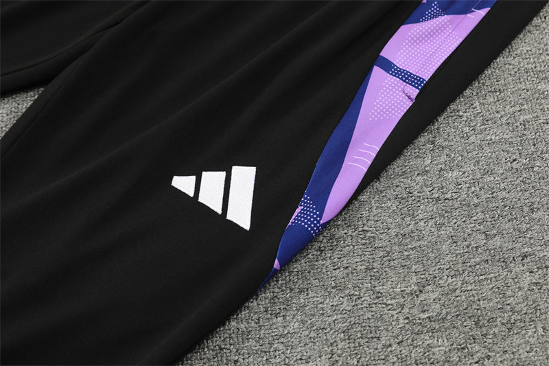 2025 Germany Black 1/4 Zip Tracksuit