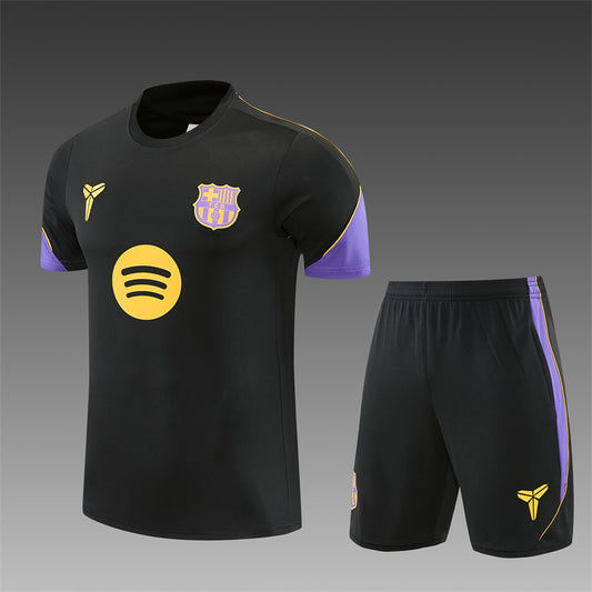 Barcelona x Kobe Bryant Black/Purple Shorts Set
