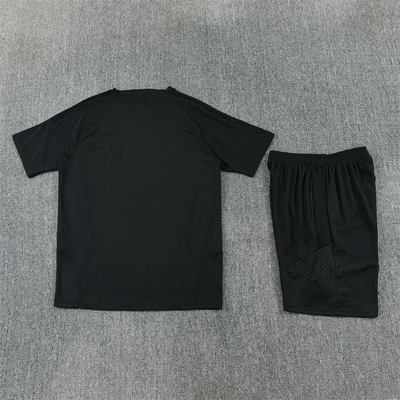 Real Madrid Blacked Out Shorts Set