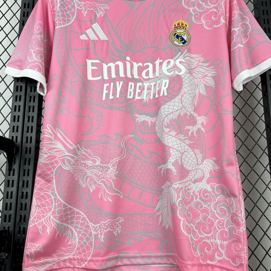 Real Madrid Pink Dragons Limited Edition Jersey