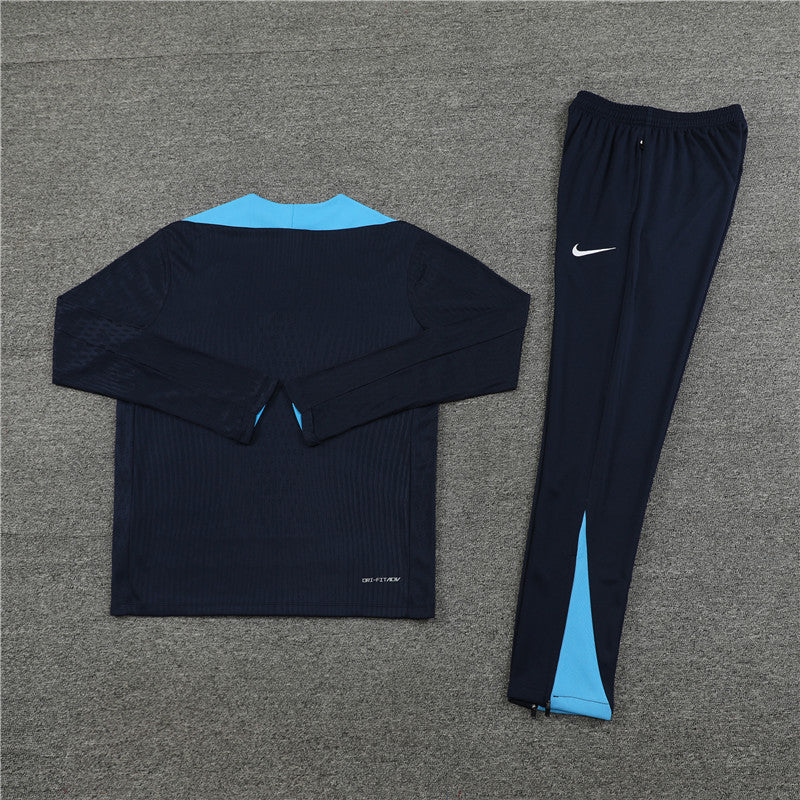 24/25 Chelsea FC Dark Blue 1/4 Zip Tracksuit
