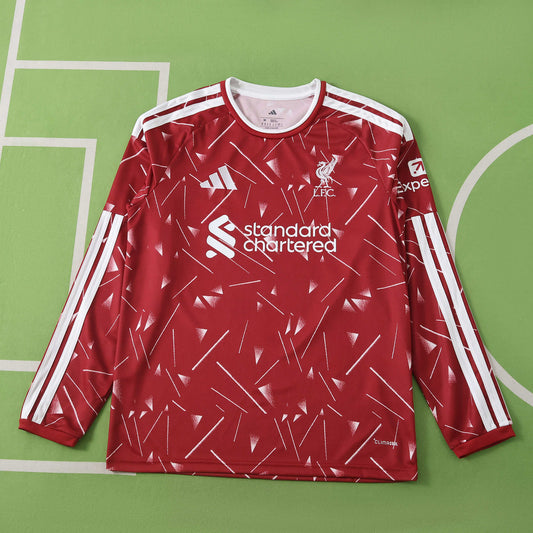 26/27 Liverpool Home Jersey (Long Sleeved)