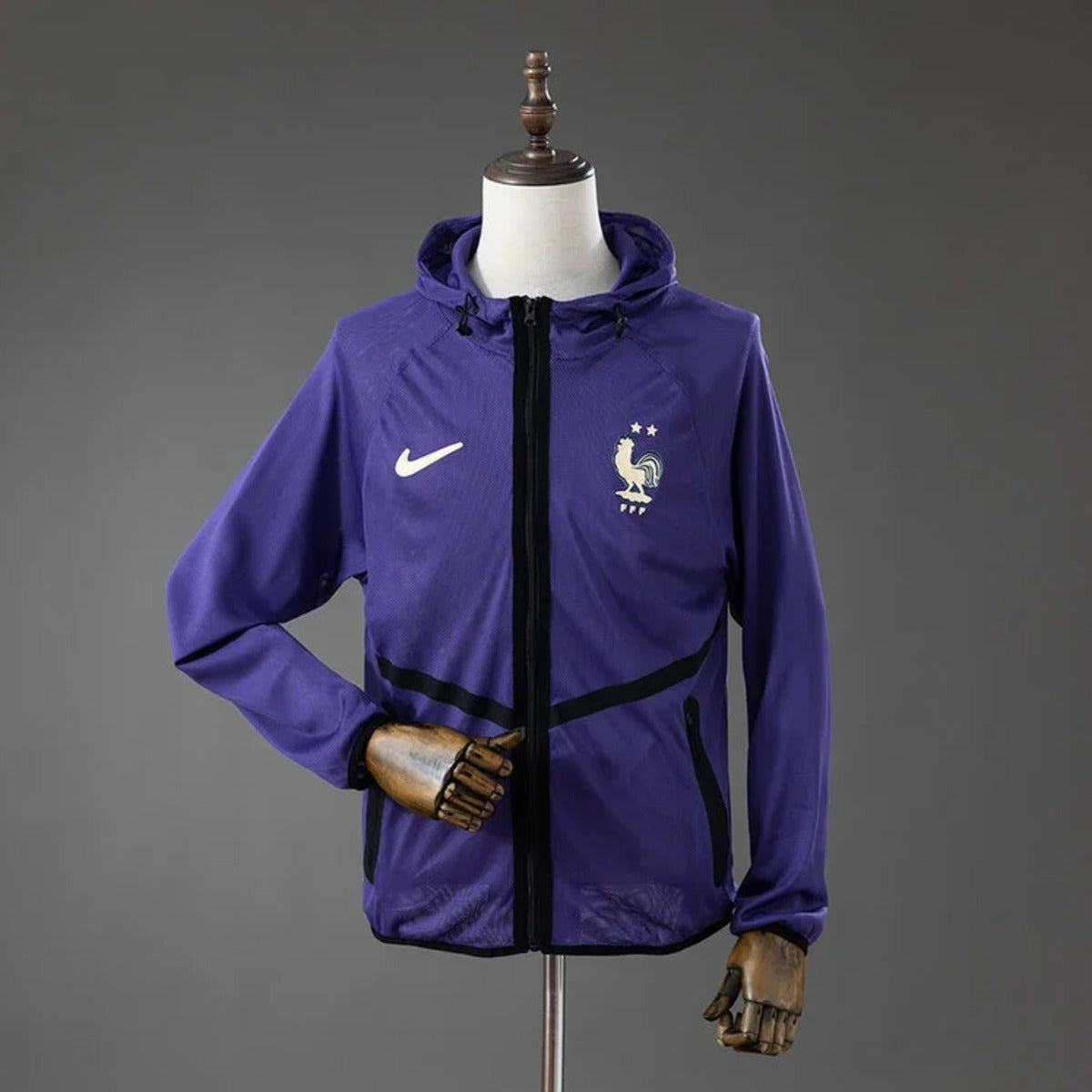 France Purple Windbreaker