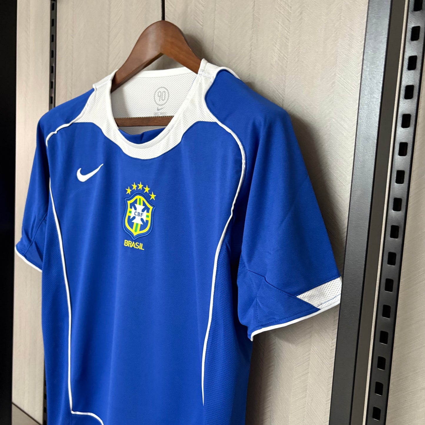 2004 Brazil Retro Away Jersey