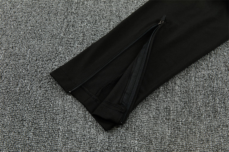26/27 PSG White, Black And Red 1/4 Zip Tracksuit