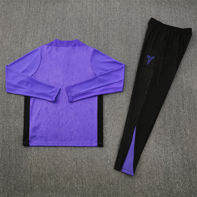 FC Barcelona x Kobe Bryant Purple 1/4 Zip Tracksuit