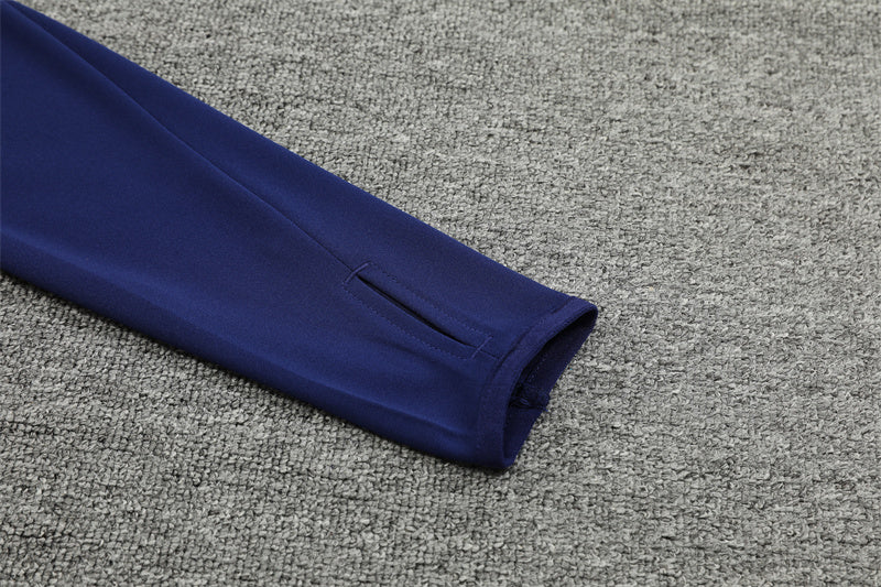 24/25 Juventus Blue 1/4 Zip Tracksuit