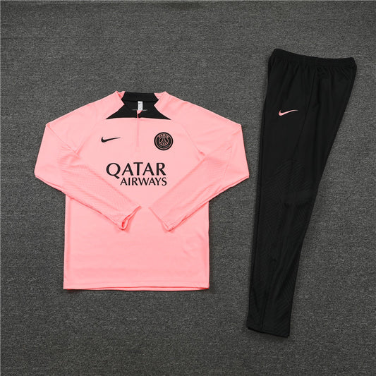 22/23 PSG Bubblegum Pink 1/4 Zip Tracksuit