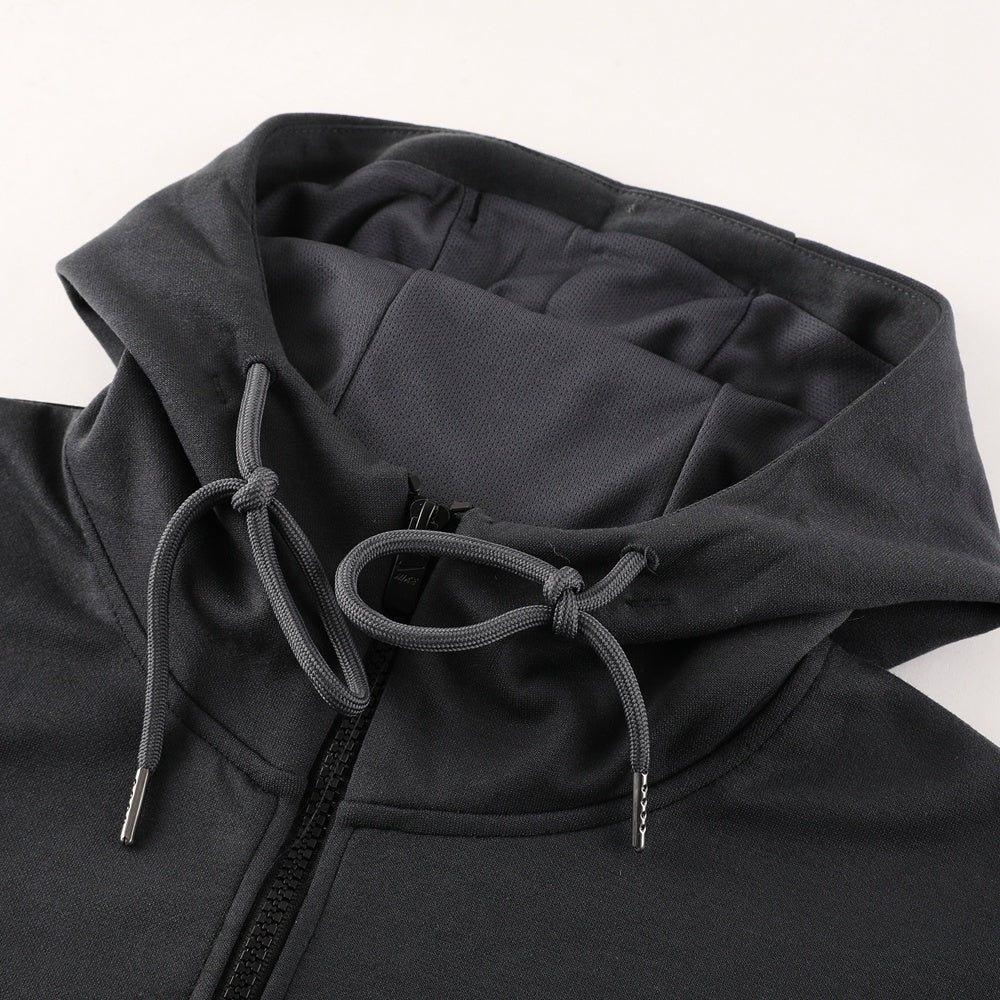 Nike Repeat Orange And Grey Hooded Tracksuit