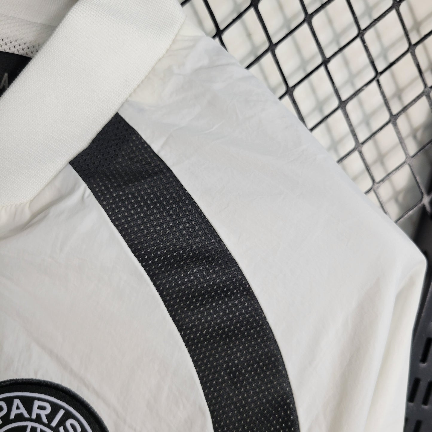 Jordan x PSG White And Black Windbreaker