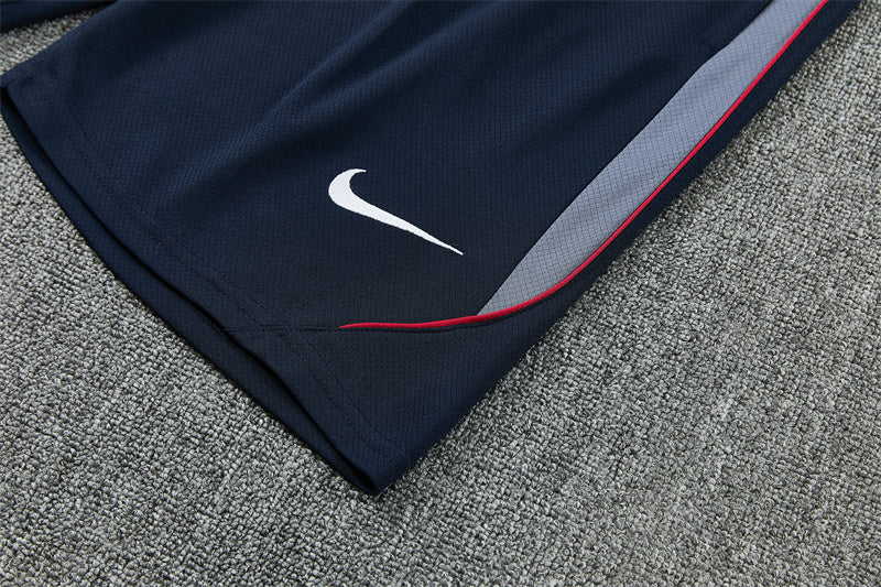 England Dark Blue Shorts Training Set
