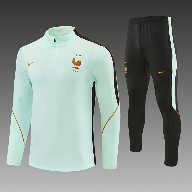 2026 France Mint 1/4 Zip Tracksuit