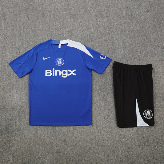 Chelsea T90 Blue Shorts Training Set