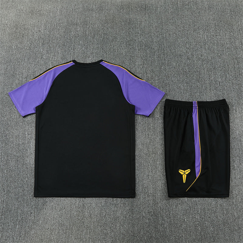 Barcelona x Kobe Bryant Black/Purple Shorts Set