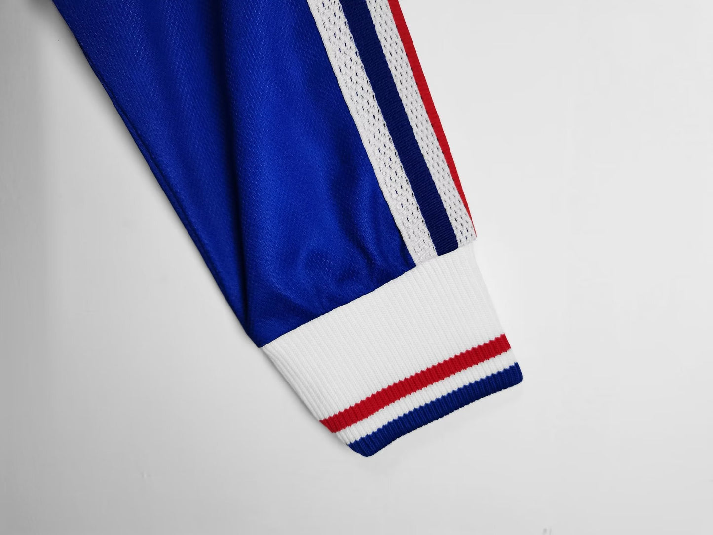 1998 France Retro Home Jersey (Long Sleeve)