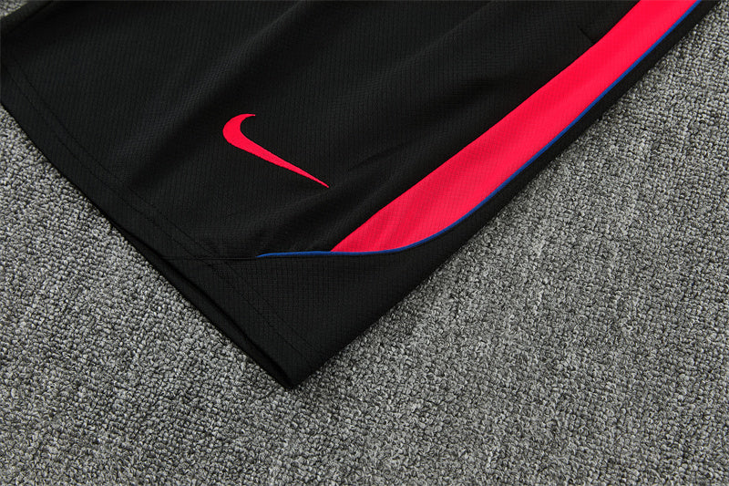 26/27 PSG White/Black/Red Shorts Training Set