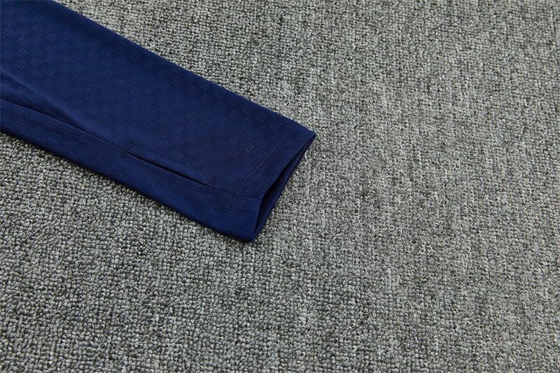 26/27 FC Bayern Munich Blue 1/4 Zip Tracksuit