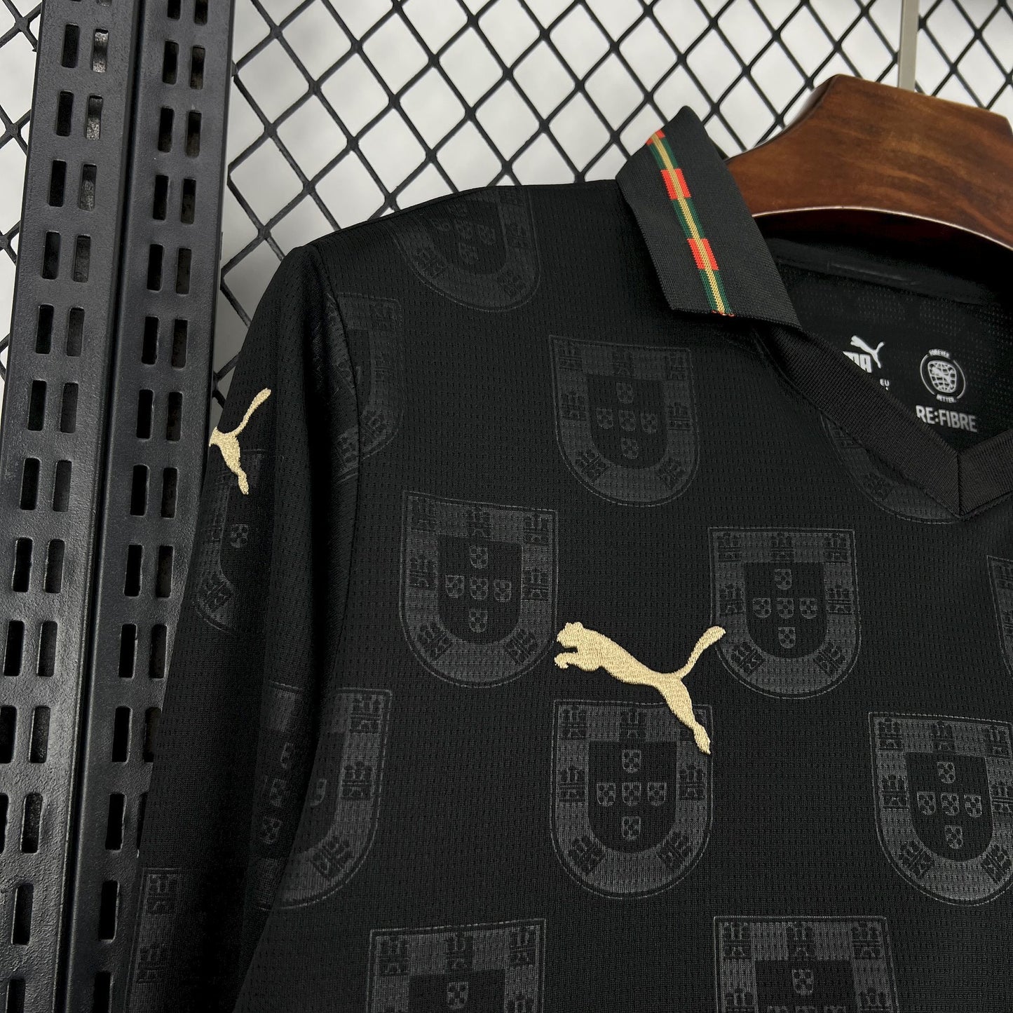 2026 Portugal Black Edition Jersey (Long Sleeve)