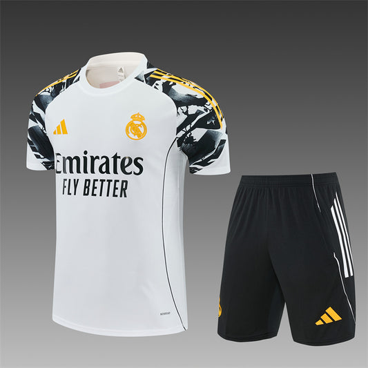 Real Madrid x Marvel White Shorts Training Set