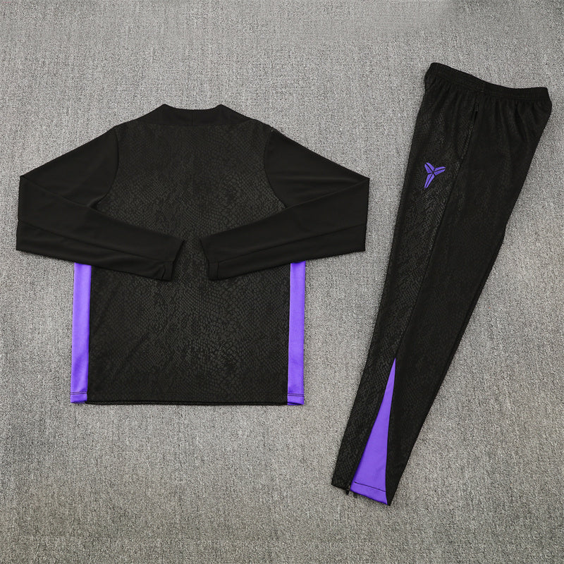 FC Barcelona x Kobe Bryant Black 1/4 Zip Tracksuit