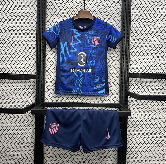 24/25 Atletico Madrid Third Kids Kit