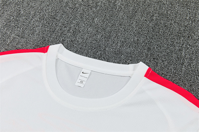 26/27 PSG White/Black/Red Shorts Training Set