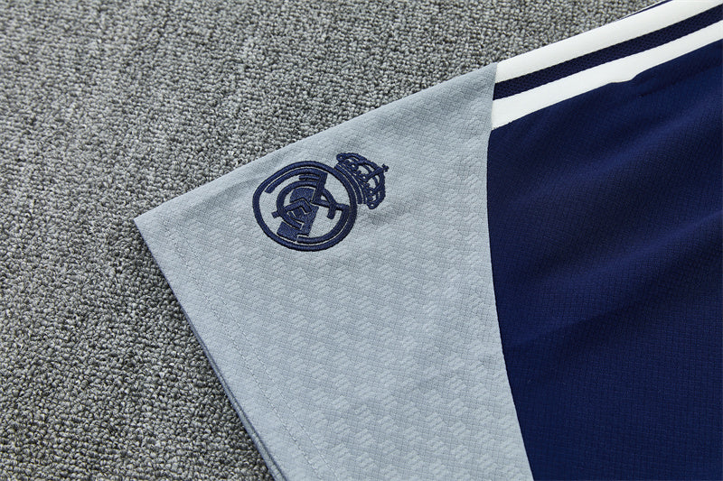 26/27 Real Madrid Dark Blue Shorts Training Set