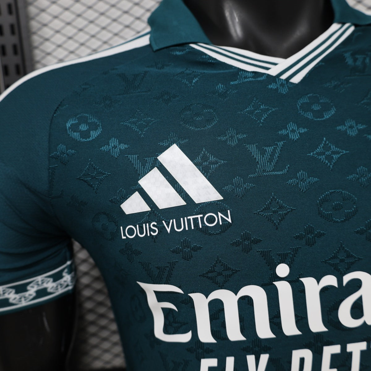 Real Madrid x LV Green Concept Jersey (Players Version)