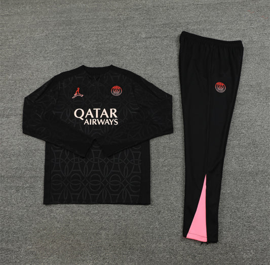 24/25 Jordan x PSG “Parisian Pink” 1/4 Zip Tracksuit